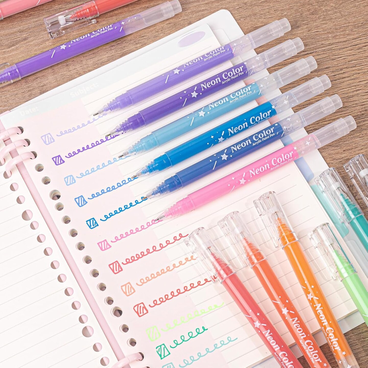 Acrylic Gel Pens for Drawing(Multicolor)