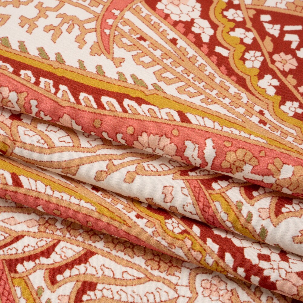 1 Yard Brown Through the Thicket Stretch Brushed Cotton Twill fabric