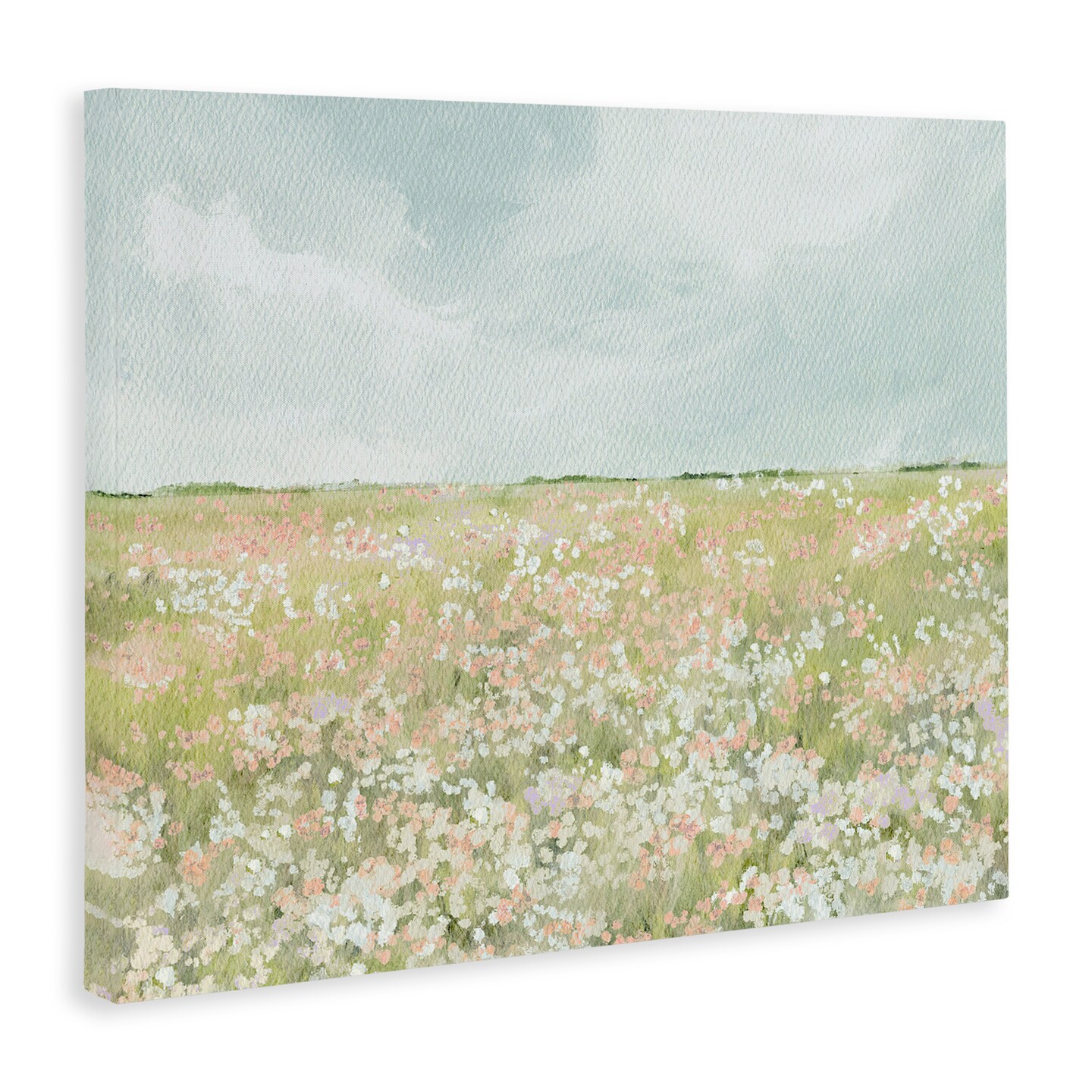 Stupell Industries Budding Field Scenery Canvas, design by Leah Straatsma