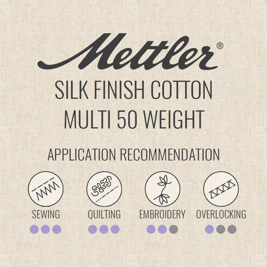 Midnight Garnet (9075-9845) | Silk-Finish Cotton Multi 50wt (100M / 109Y) | Mettler Thread