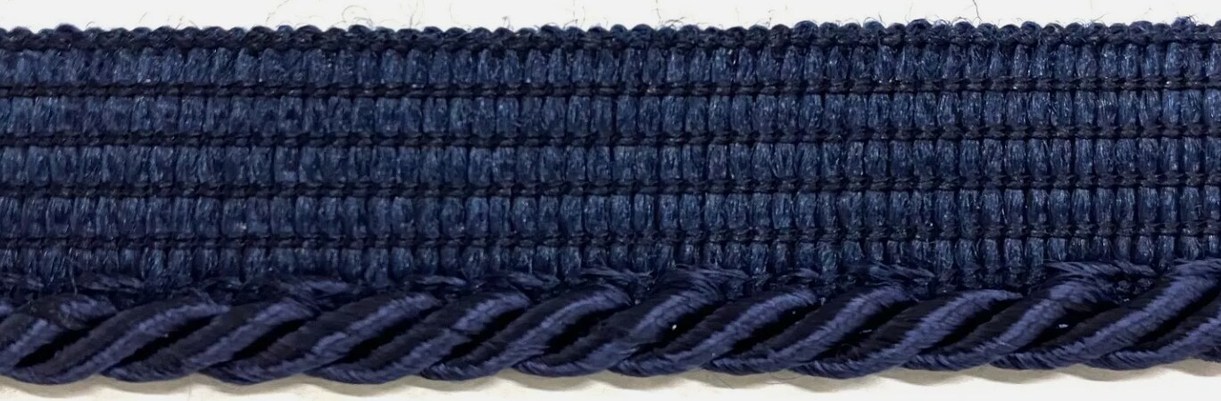 Twist Cord with Lip Piping Trimming - 8 Yards- Many Colors Available!
