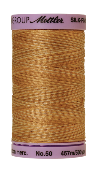 Bleached Straw (9085-9855) | Silk-Finish Cotton Multi 50wt (457M / 500Y) | Mettler Thread