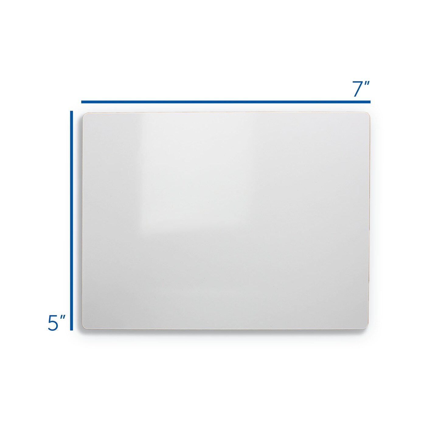 Flipside Products 9.5" x 12" Dry Erase White Boards, Classroom Pack, Single-Sided Lapboard For Class, Reusable For Group Participation