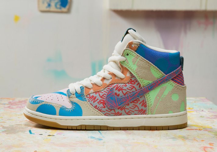 Nike SB Dunk High Thomas Campbell What the Dunk | MakerPlace by