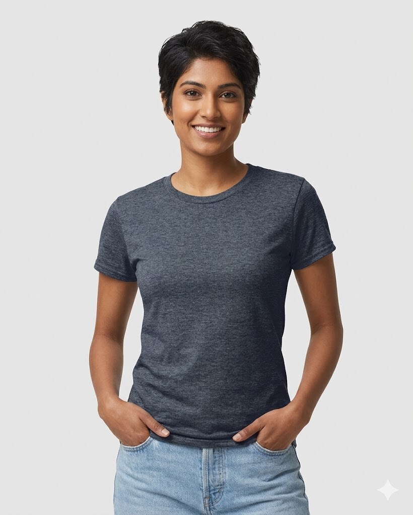 Gildan® Ultra Cotton Short Sleeve Crewneck T-Shirt 6 oz 100% US Cotton Classic Fit for Dyeing & Custom Apparel Design