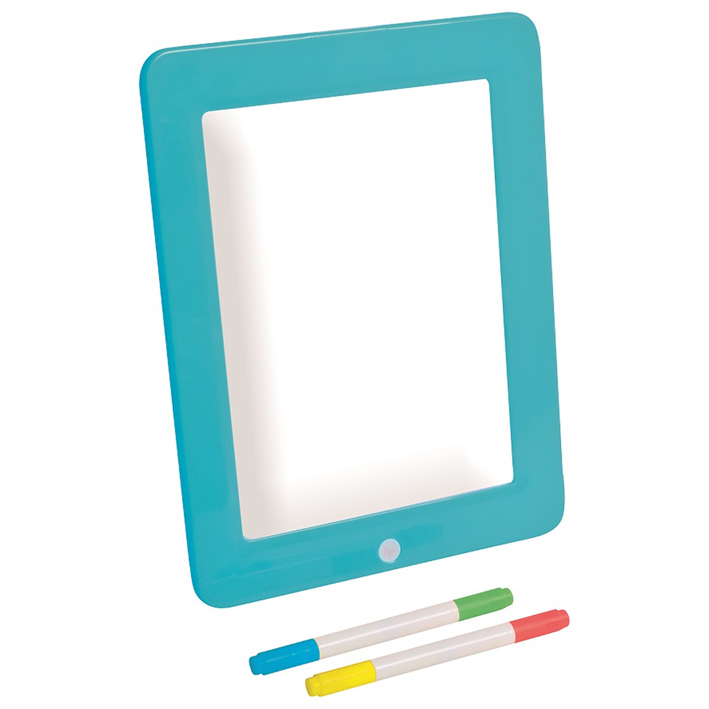 Buddy & Barney: Neon Glow Drawing Board - See-Through Light-Up Drawing Surface, 8-Mode Glowing LED, 4 Erasable Pens, Creative Activity, Kids Ages 5+