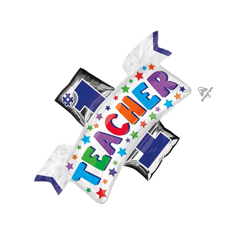 Anagram&#xAE; 38&#x22; #1 Teacher Appreciation Balloon