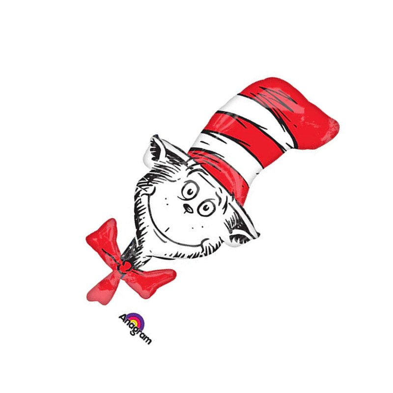 Anagram&#xAE; 42 Inch Dr. Seuss Cat In The Hat Balloon