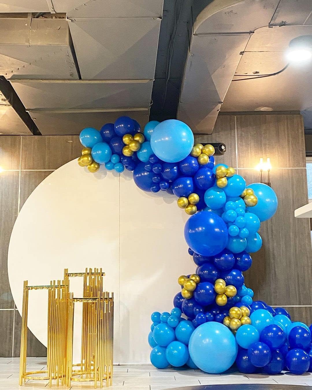 Royal Blue Latex Party Balloons - 100 Pack 12 inch Round Helium Blue Balloons