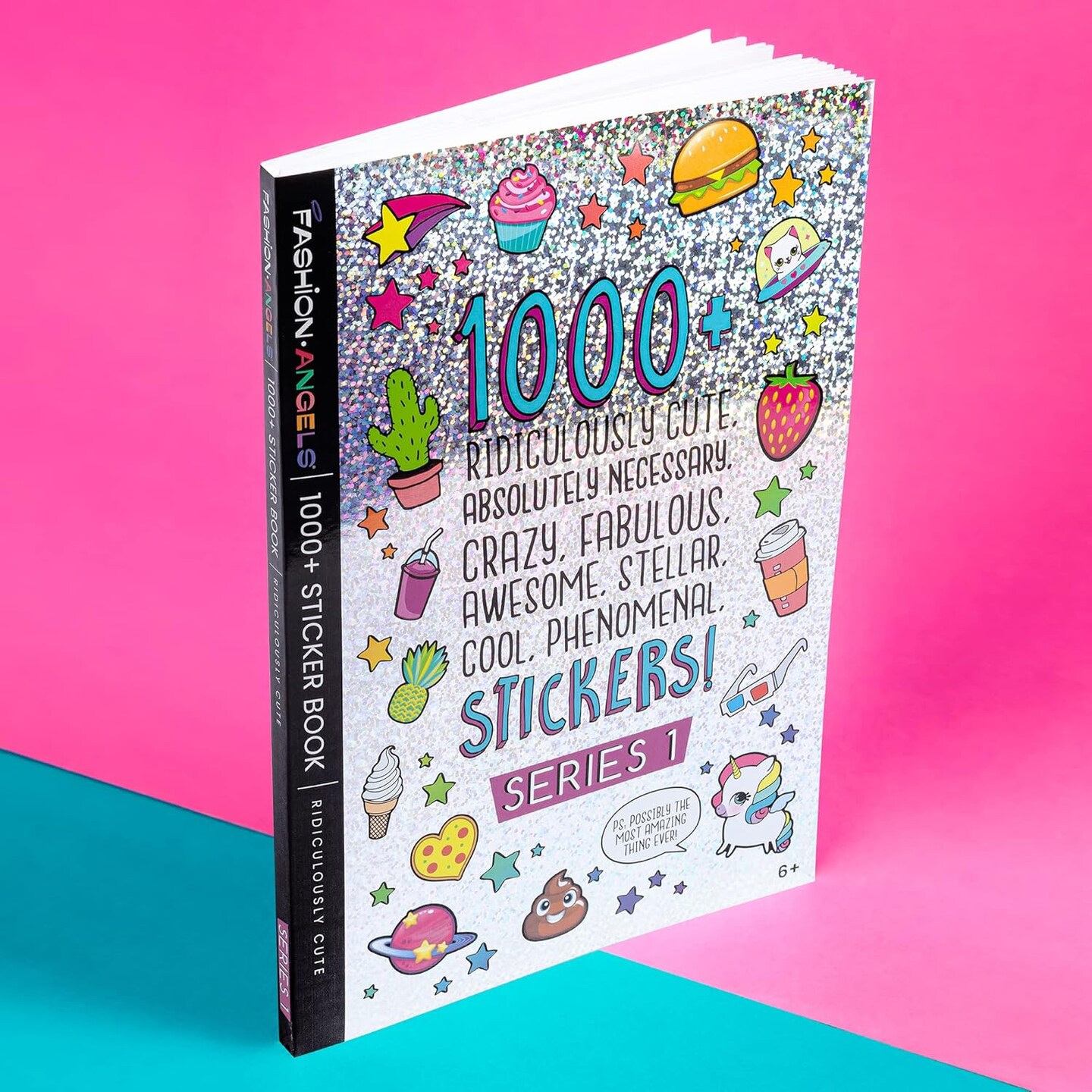 1000+ Ridiculously Cute Stickers for Kids,40-Page Sticker Book for Kids Ages 6+ and Up