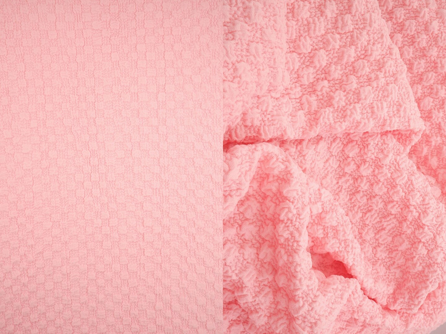 1 Yard Cauliflower Jacquard Knit Fabric 59/60″ Wide Polyester Spandex Blend