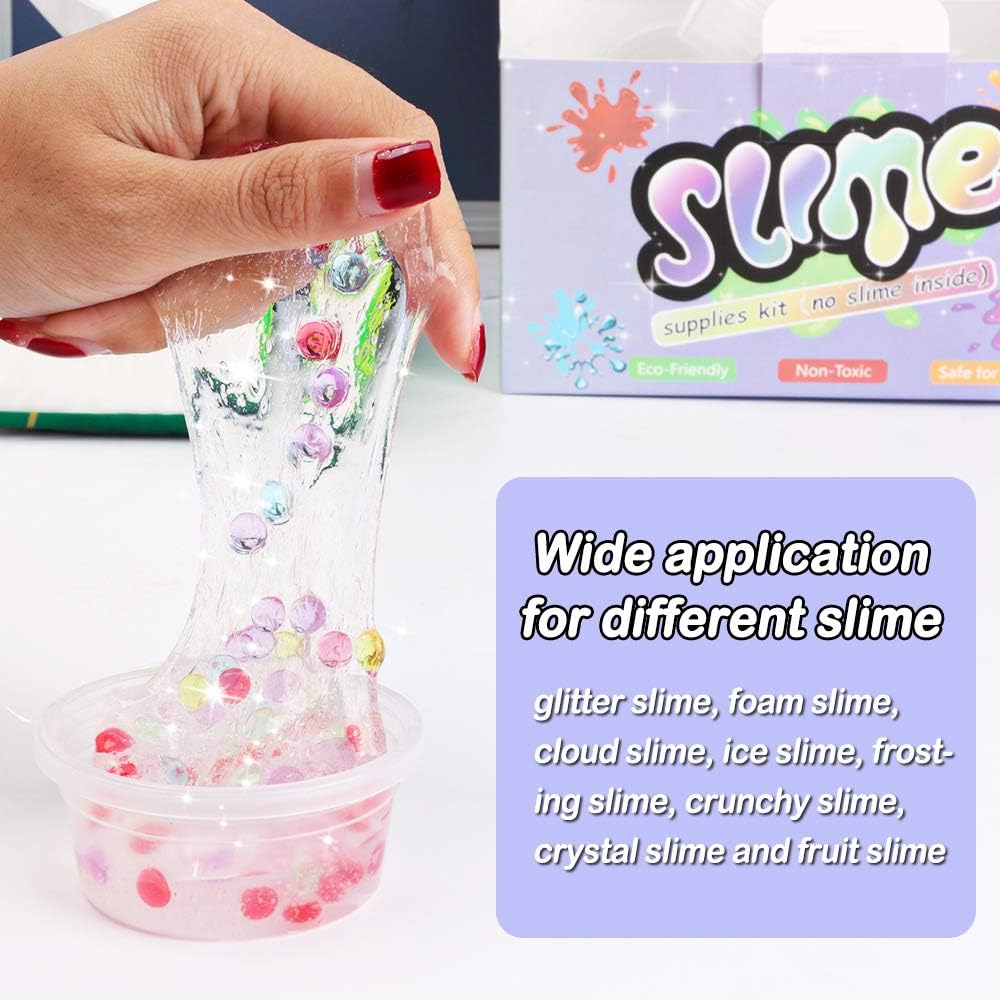 Slime Supplies Kit - 162 Pack with Add Ins