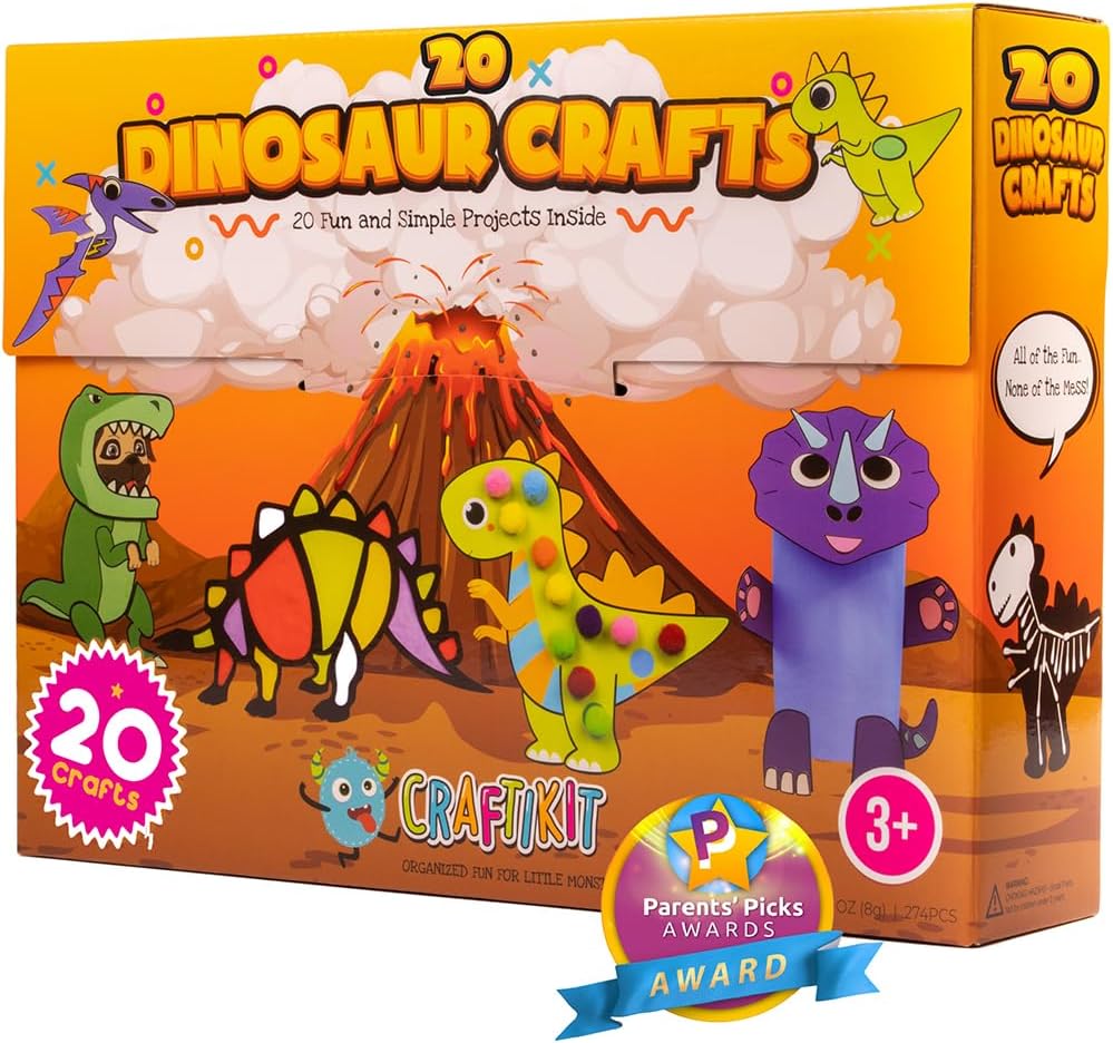 20 Award-Winning Dinosaur Crafts for Kids