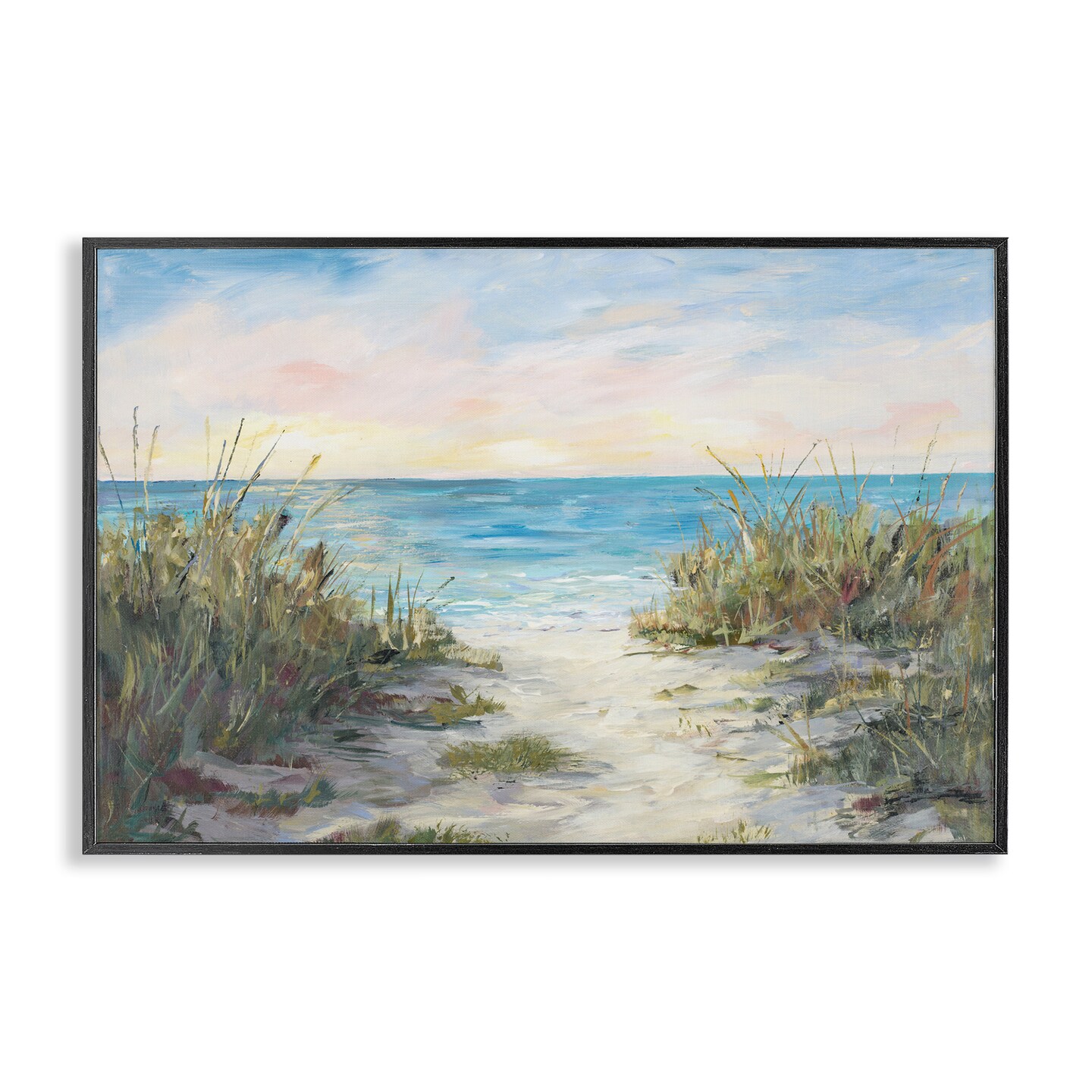 Stupell Industries Walk To The Beach Framed Giclee, design by Julie DeRice