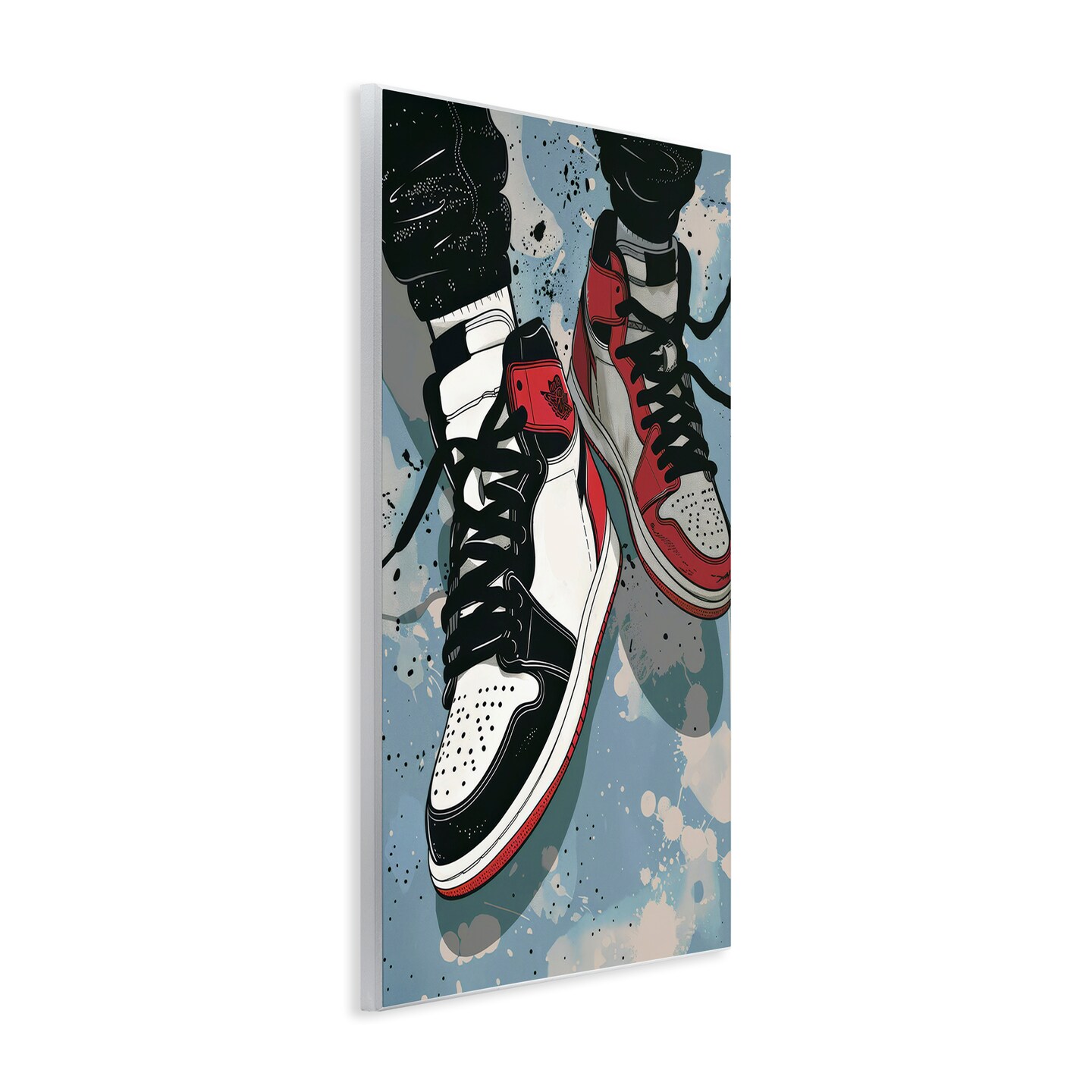 Stupell Industries Casual Streetwear Sneakers Wall Plaque, design by Ray Powers