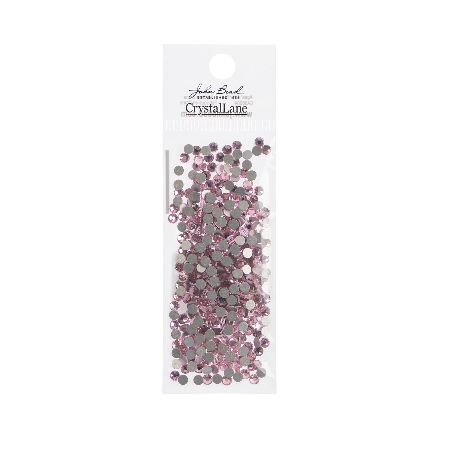 Crystal Lane DIY SS12 Glass Flatback Rhinestones, 432pcs