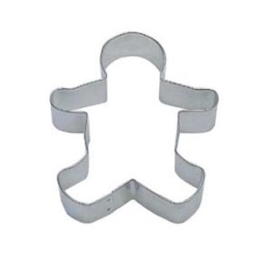 5&#x201D; Gingerbread Man Metal Cookie Cutter