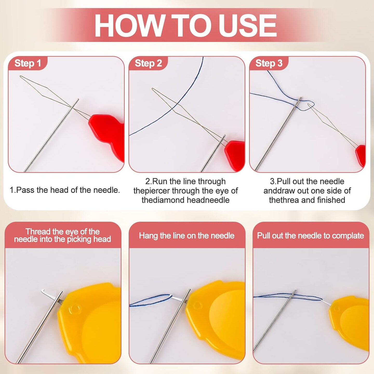 31 Pcs Needle Threaders for Hand Sewing, Fits All Needle Sizes,Include Gourd Shaped Sewing Needle Threader/Fish Type Easy Threader/Thumb Shaped Threaders/Seam Rippers/SewingTweezers/Scissor/Thimble