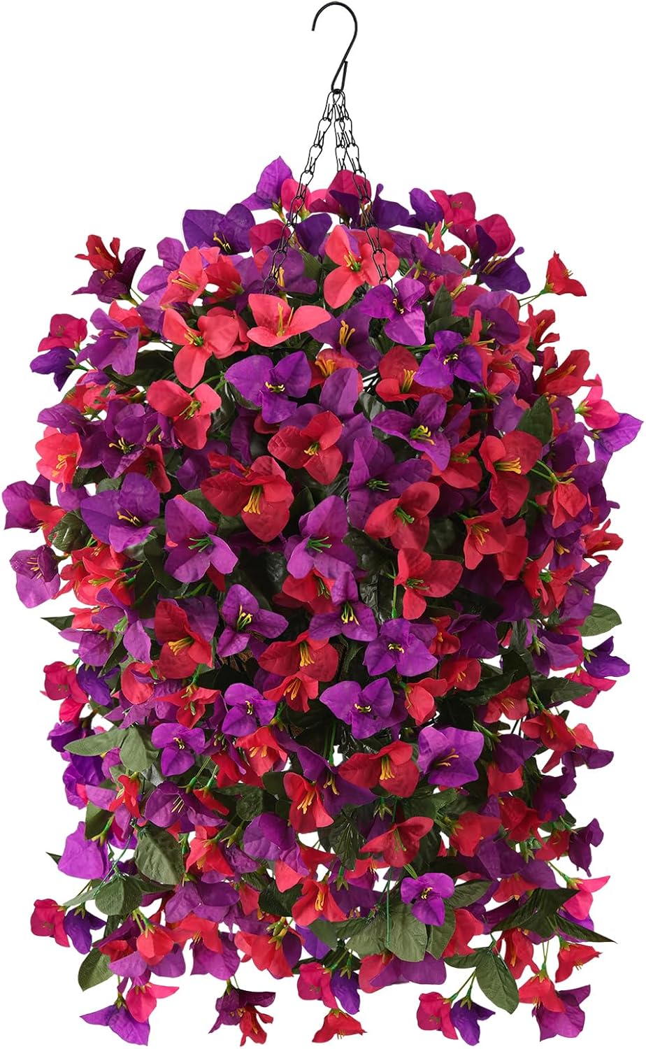Artificial Fake Flowers Hanging Basket