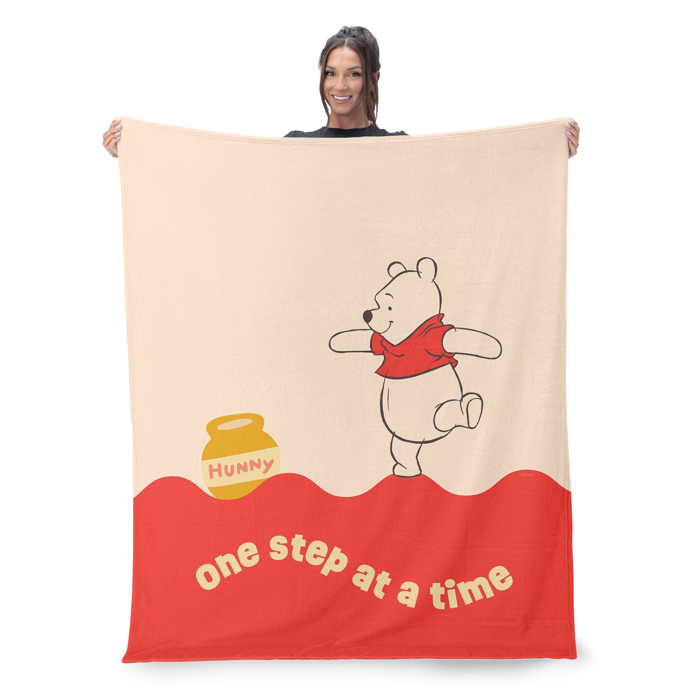 Disney Winnie the Pooh Silk Touch Throw Blanket