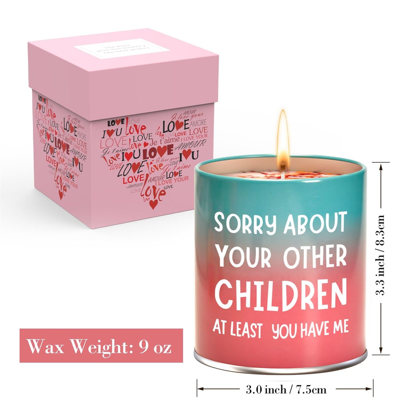 Mothers Day Gifts for Mom from Daughter Son Kids,Birthday Gifts for Mom,Funny Gift Ideas,Christmas Stocking Stuffers Galentines Day Anniversary Presents,9oz Scented Candles