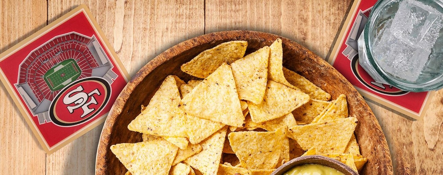 NFL San Francisco 49ers 3D Stadium View Coasters - Levi's Stadium