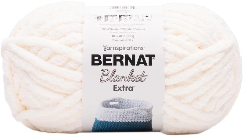 Vintage White - Bernat Blanket Extra Yarn