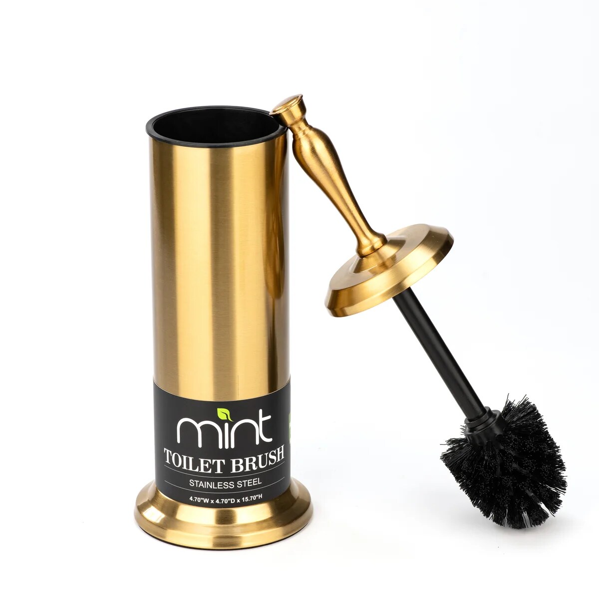 Toilet Bowl Brush with Extra Long Handle and Durable Bristles