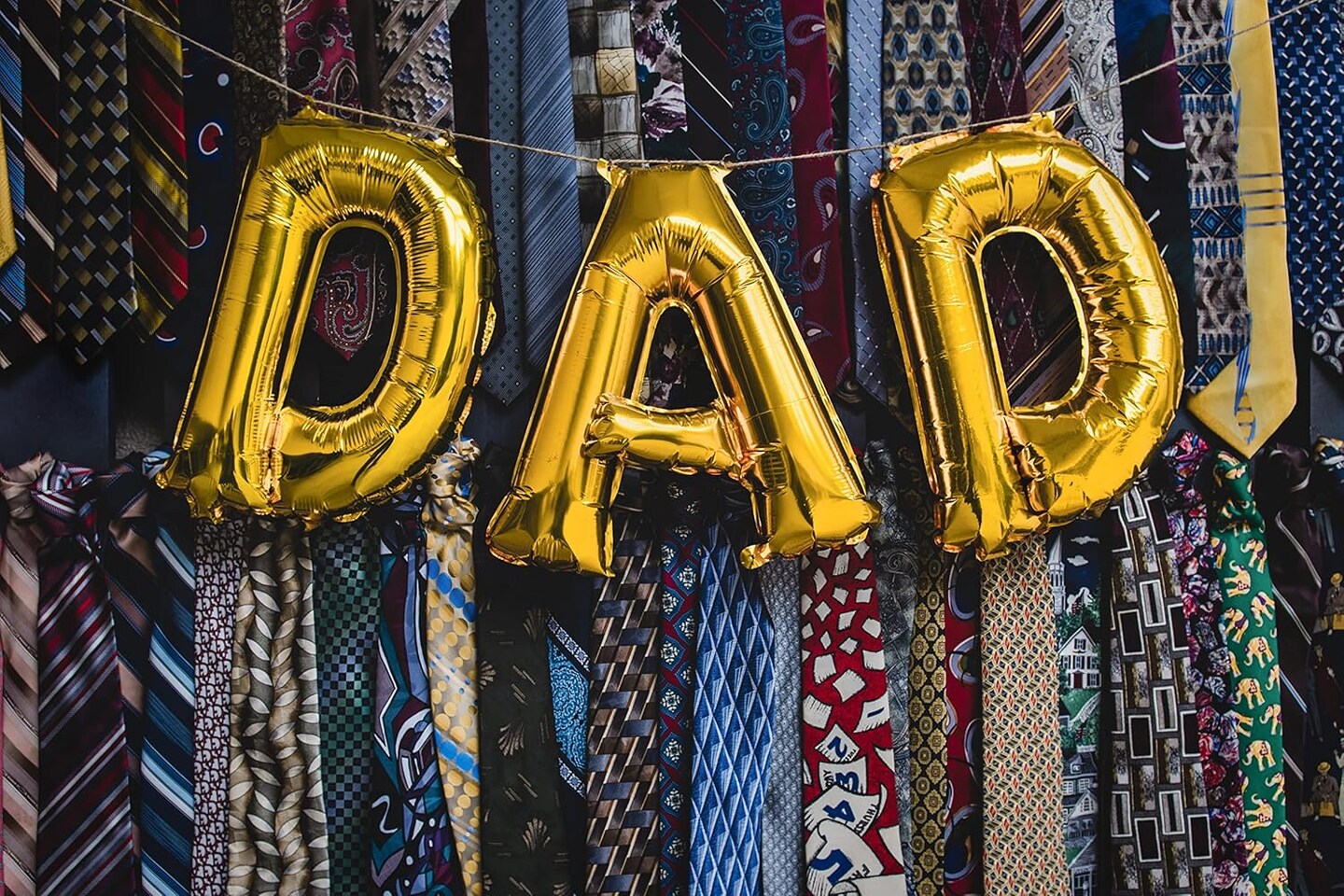 [52 PCS] 16&#x22; Foil Gold Letter Balloons 2 Sets of A-Z, Mylar Aluminum Hanging Alphabet for Graduation New Year eve Birthday Party Decorations