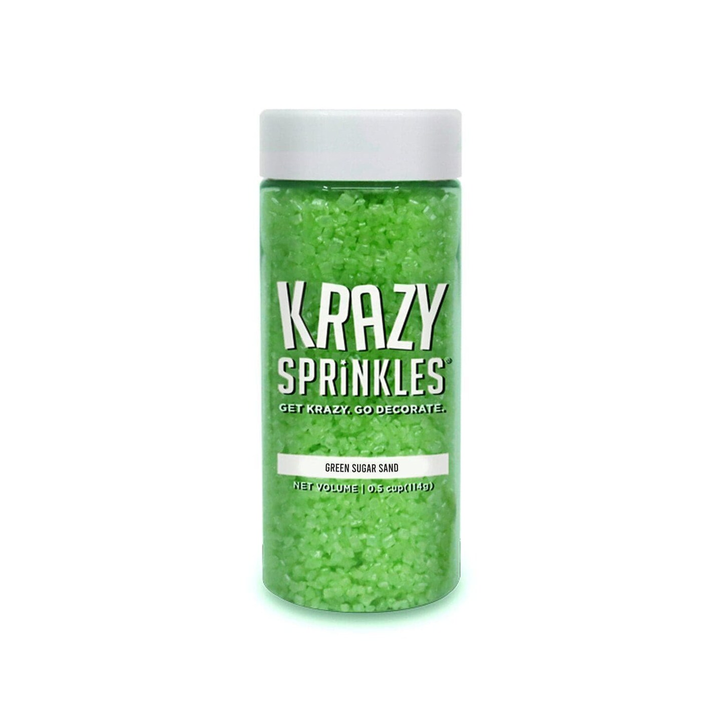 Green Sugar Sand Sprinkles