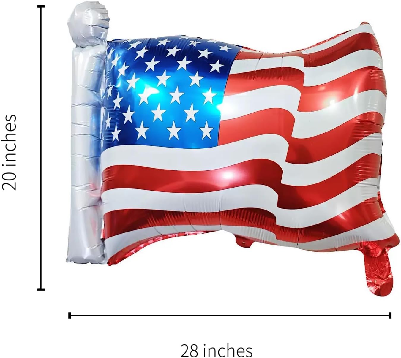 4th of July Decorations Red White and Blue Latex Balloons Patriotic USA Party Decor USA American Flag Balloons