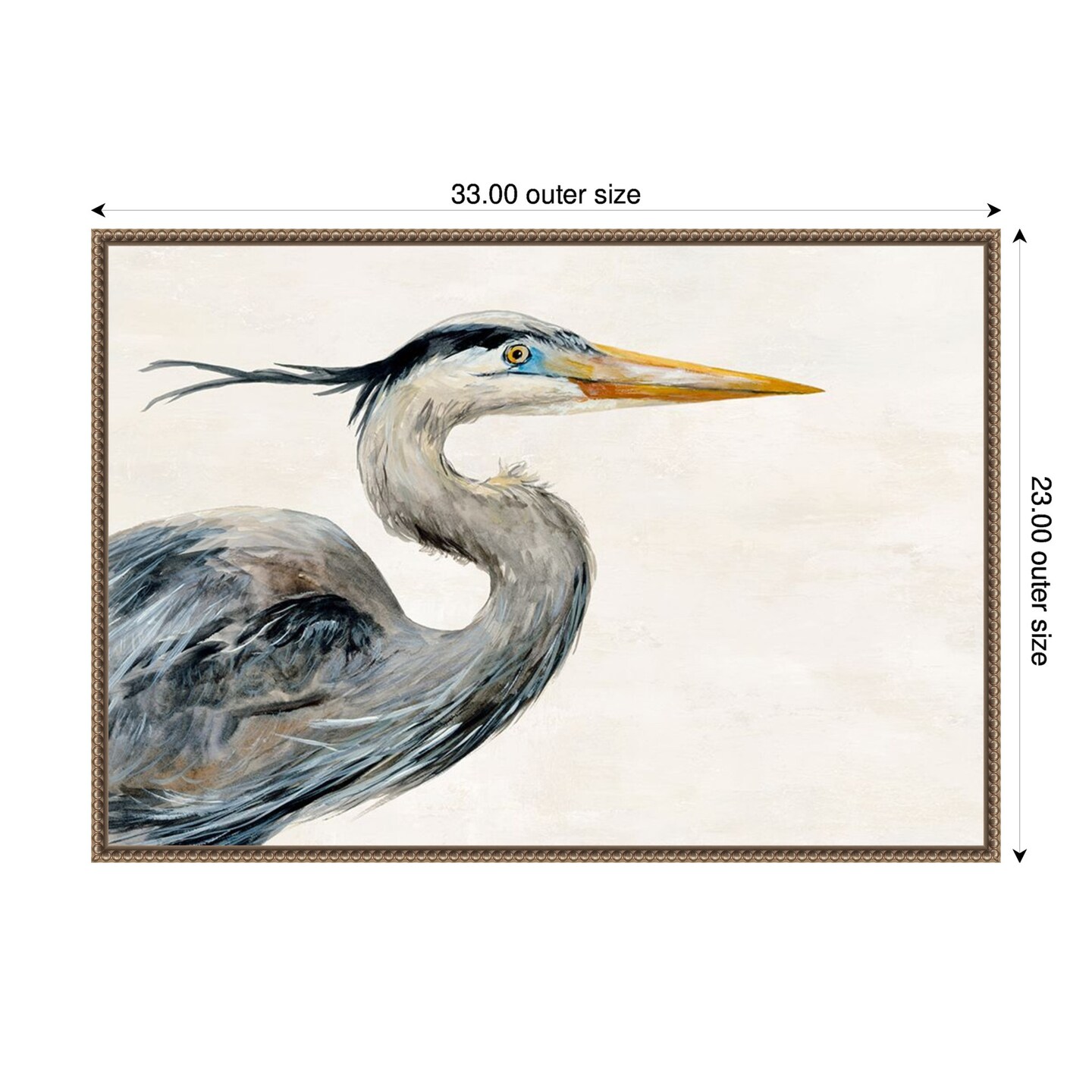 Wings of Tranquility by Jacob q Framed Canvas Wall Art