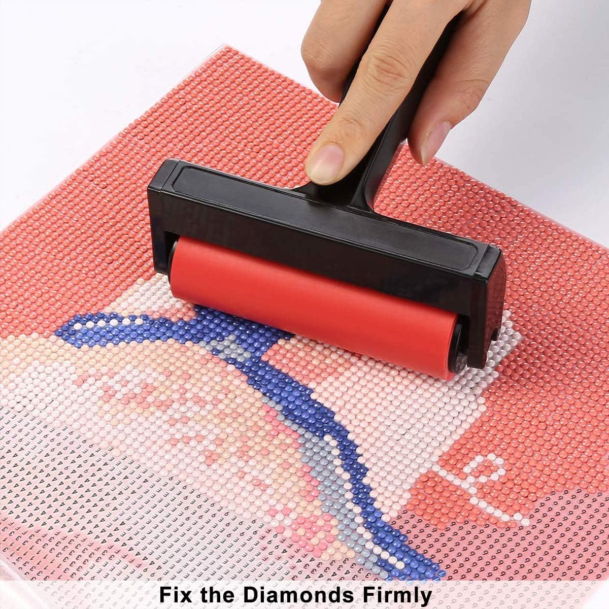 22 Pieces 5D Diamonds Painting Tools and Accessories Kits with Diamond Painting Roller and Diamond Embroidery Box for Adults