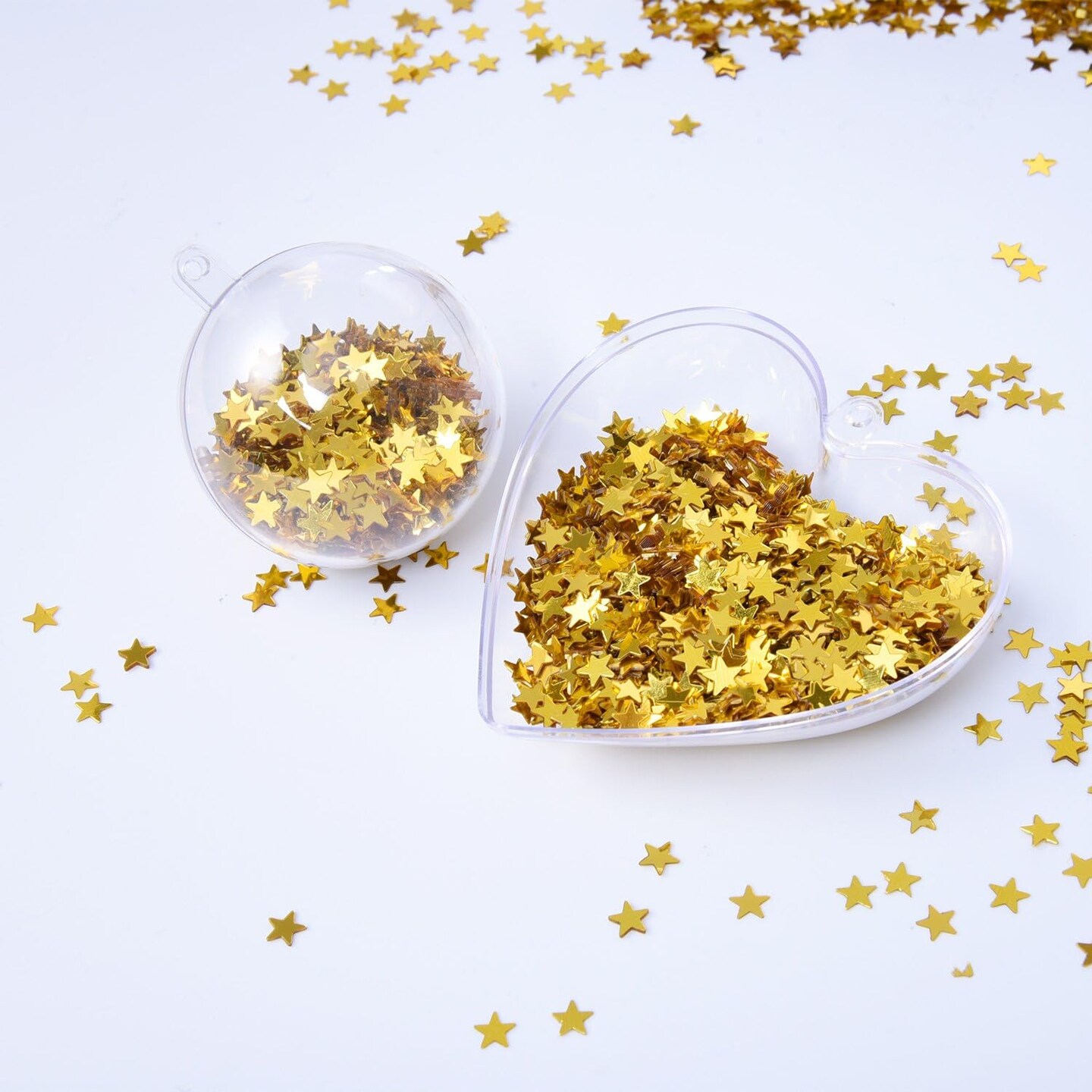 30g Gold Metallic Star Confetti – Table Scatter for Party & Wedding Decor