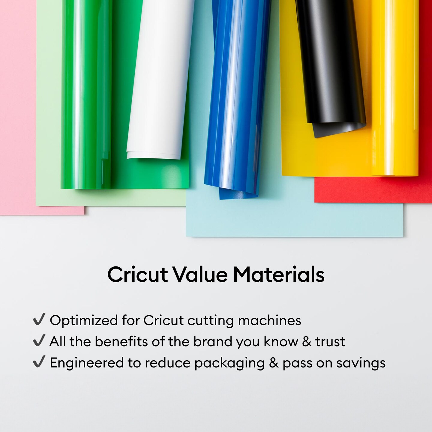 Cricut Value Vinyl (12 in x 10 ft)- Grey