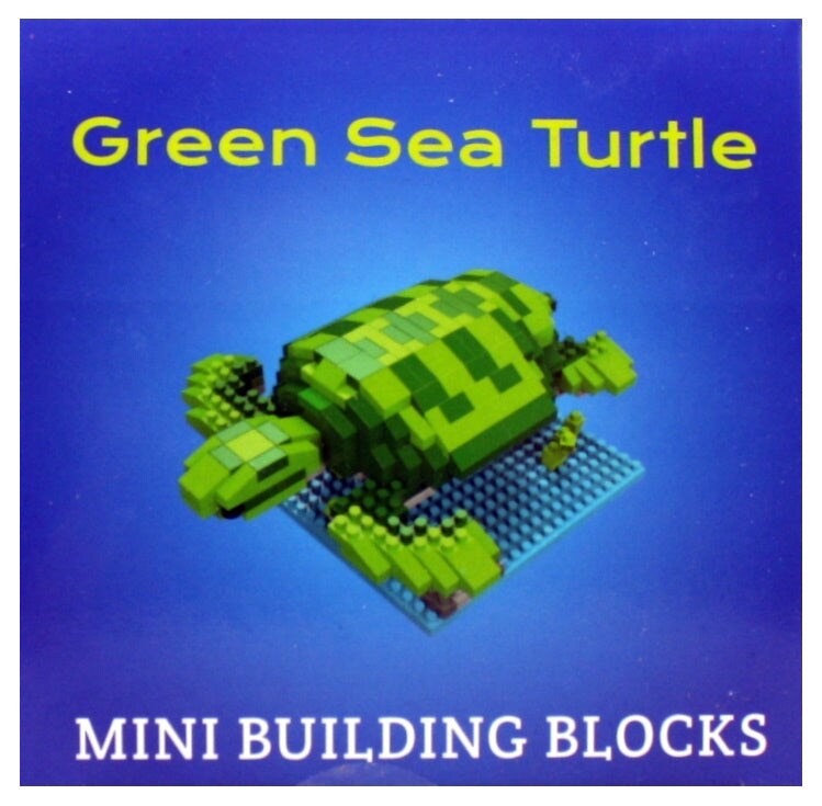 Mini Building Blocks - Green Sea Turtle
