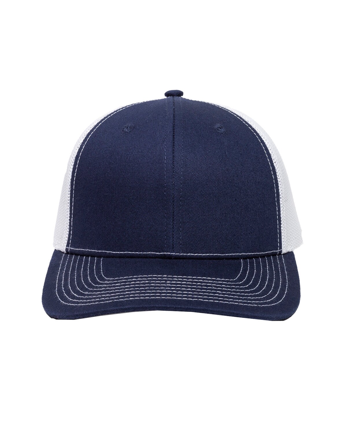 Outdoor Cap&#xAE; Structured Trucker With Solid Mesh Back Hat