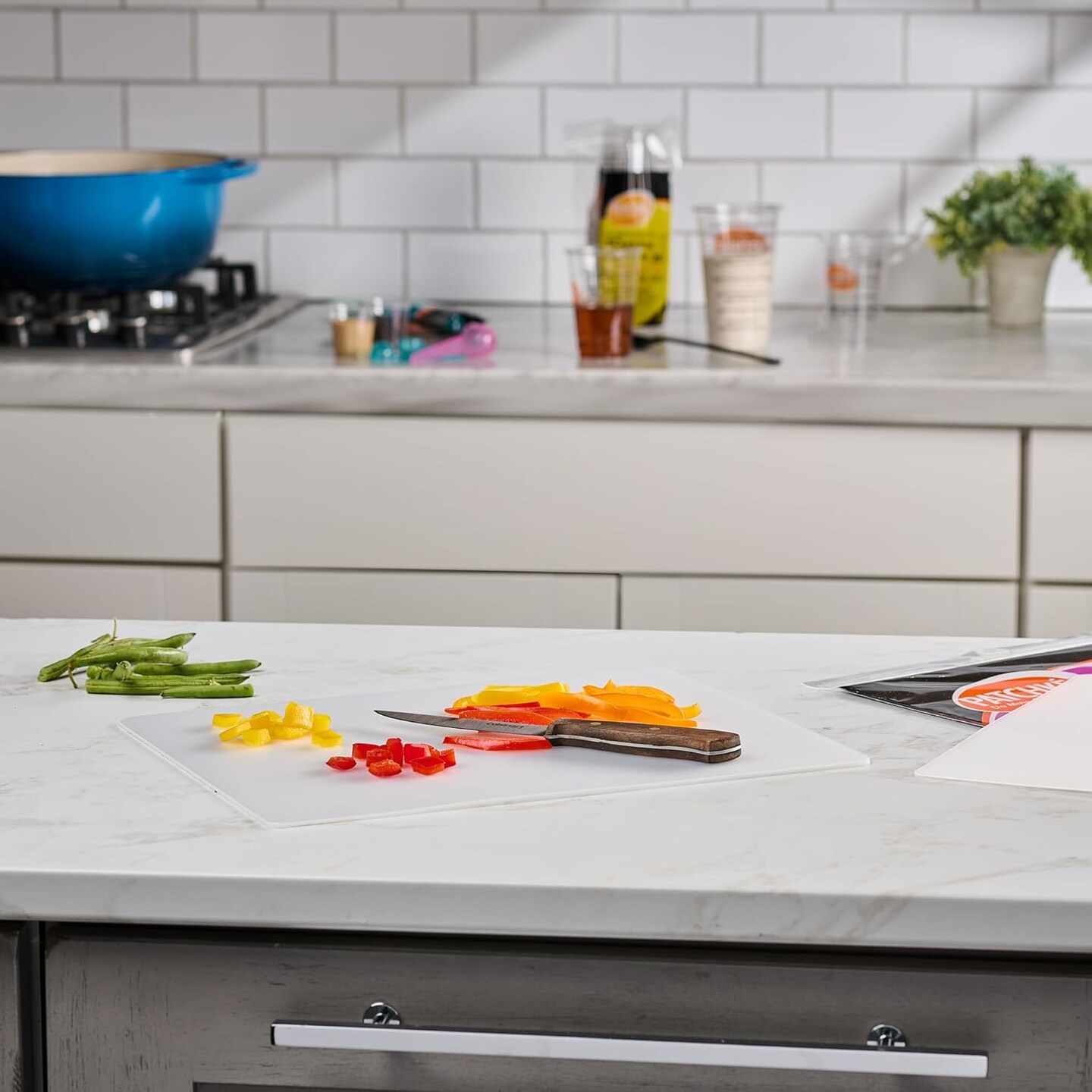 Plastic Cutting Boards For Kitchen &#x2013; 8-Pack, 11&#x22;x14&#x22; &#x2013; Durable, Disposable Borad Mats, Reusable &#x2013; Perfect for Meal Prep &#x26; Cooking (8 Flexible Cutting Boards Pack)