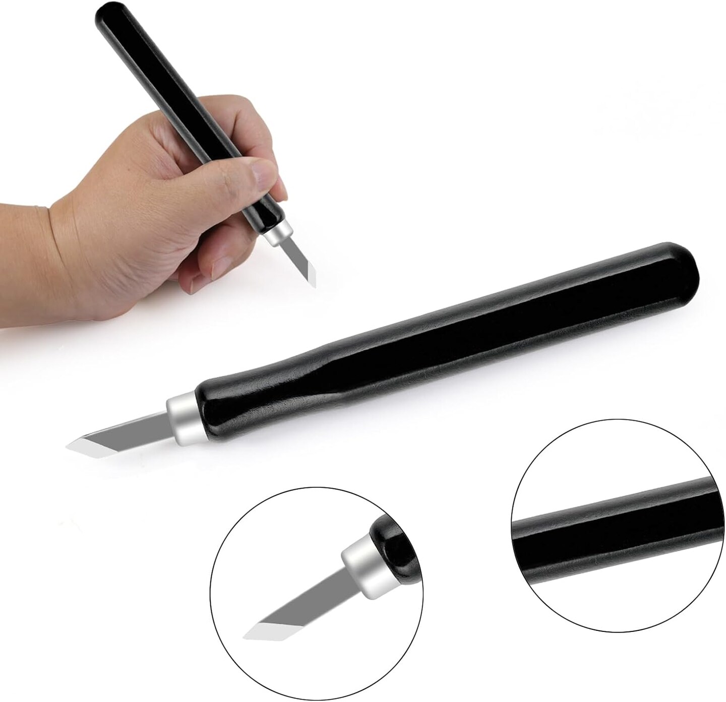 Wood Carving Kit,19Pcs Wood Carving Tools for Beginners & Adults,Complete Whittling Tools Set with Knives, Chisels and Guidebook,Perfect for DIY Crafts, Hobbies, and Woodworking Projects