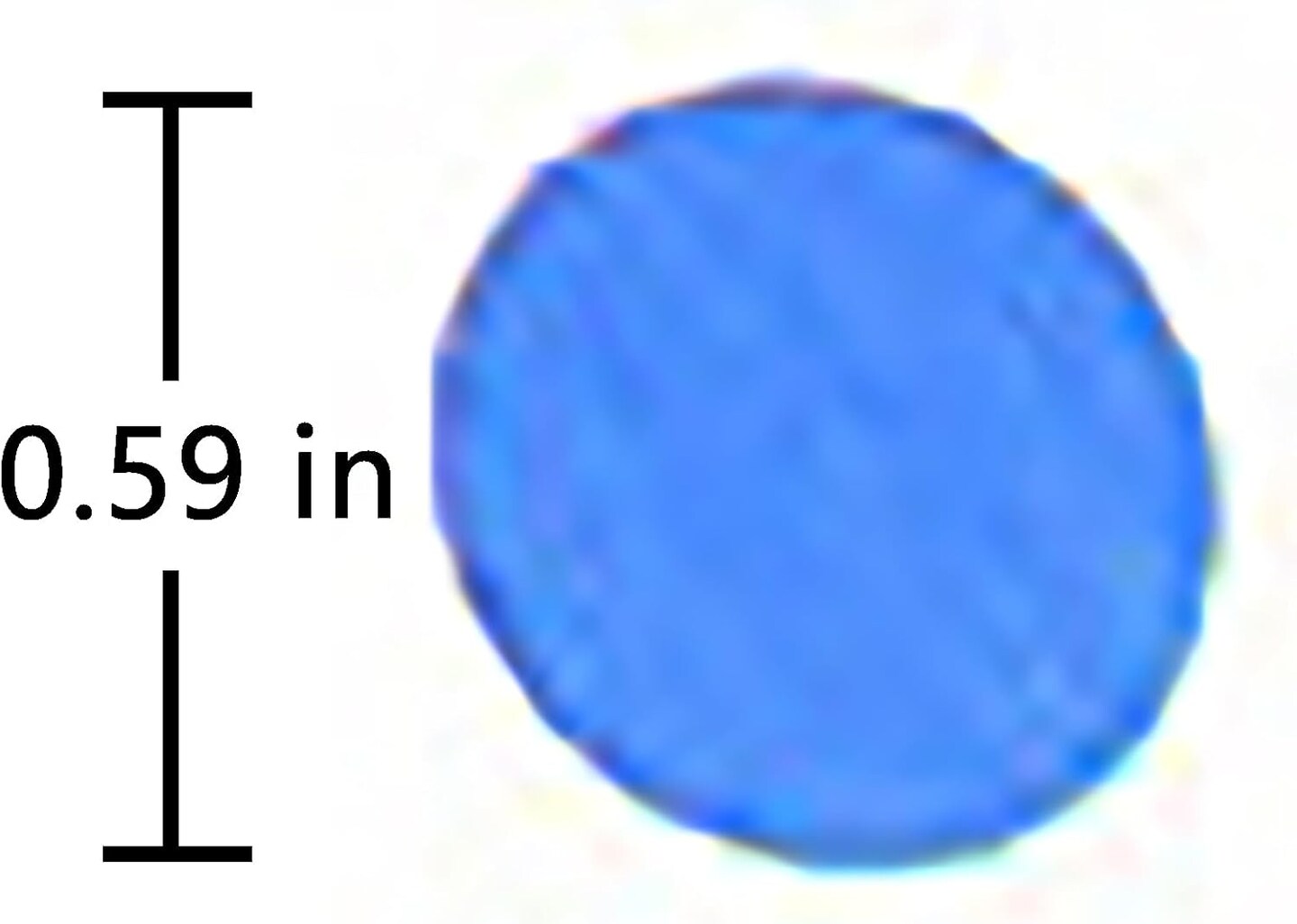 Blue Foil Confetti, Round Foil Glitter Table Confetti Dots, Sparkling for Wedding Birthday Party Decoration (1.76 OZ, 1.5 cm)