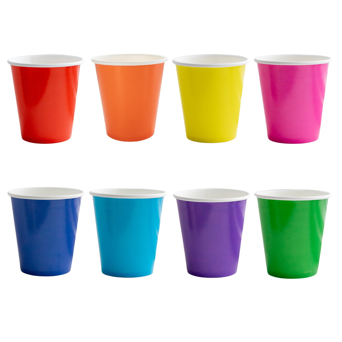 SPRINKLES &#x26; SMILES ASSORTED RAINBOW CUPS