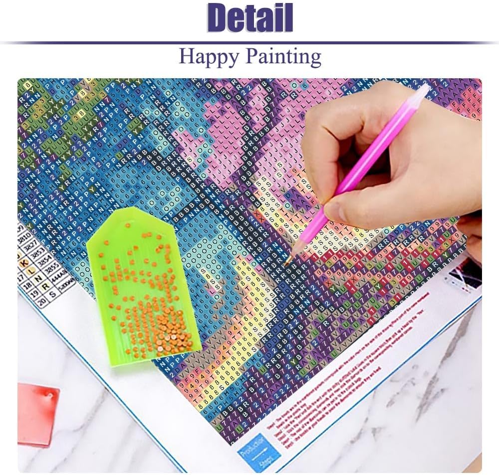 DIY 5D Diamond Painting Kits for Adults Diamond Art Tree of Life Diamond Painting Full Drill Crystal Rhinestone Embroidery Craft Kits for Home Wall Decor Gifts, Diamond Art Kits B10045