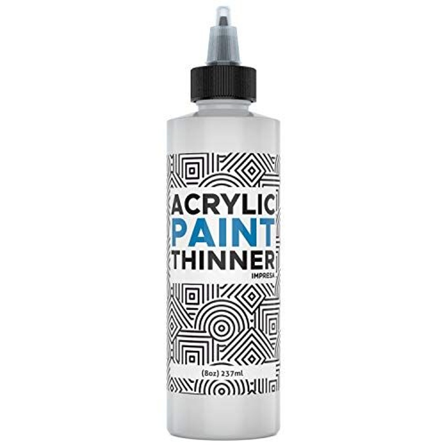 IMPRESA 8oz Acrylic Paint Thinner, Acrylic Paint &#x26; Slow Drying Mediums Paint Mixes, Thins Paints Without Losing Slow Drying Qualities,  Made in USA