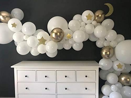 White Balloons Party Balloons 5 Inches Matte White Balloons Mini Balloons 50 PCS Small White Color Party Balloons Latex Balloons Birthday Balloons for Party