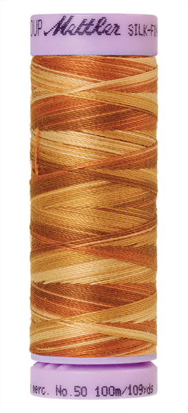 Iced Coffee (9075-9853) | Silk-Finish Cotton Multi 50wt (100M / 109Y) | Mettler Thread
