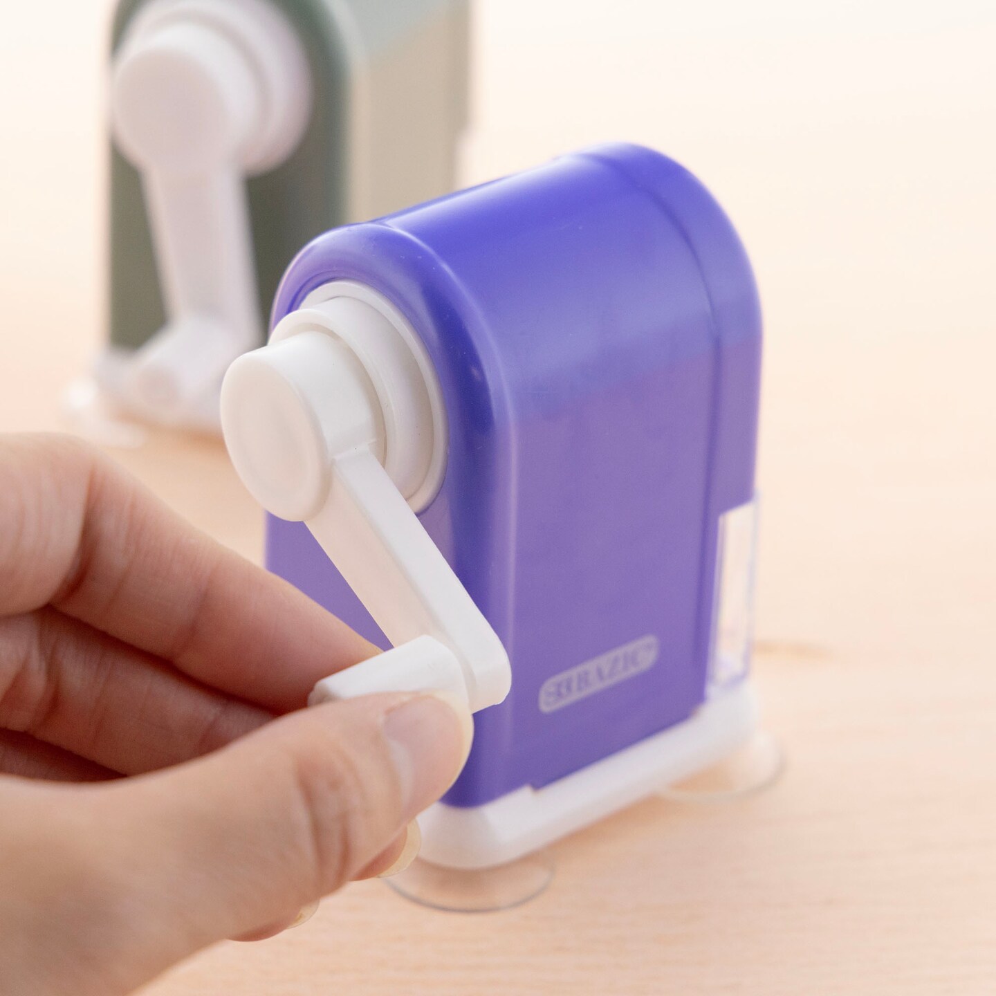 BAZIC Desktop Sharpener w/ Suction Cup Base