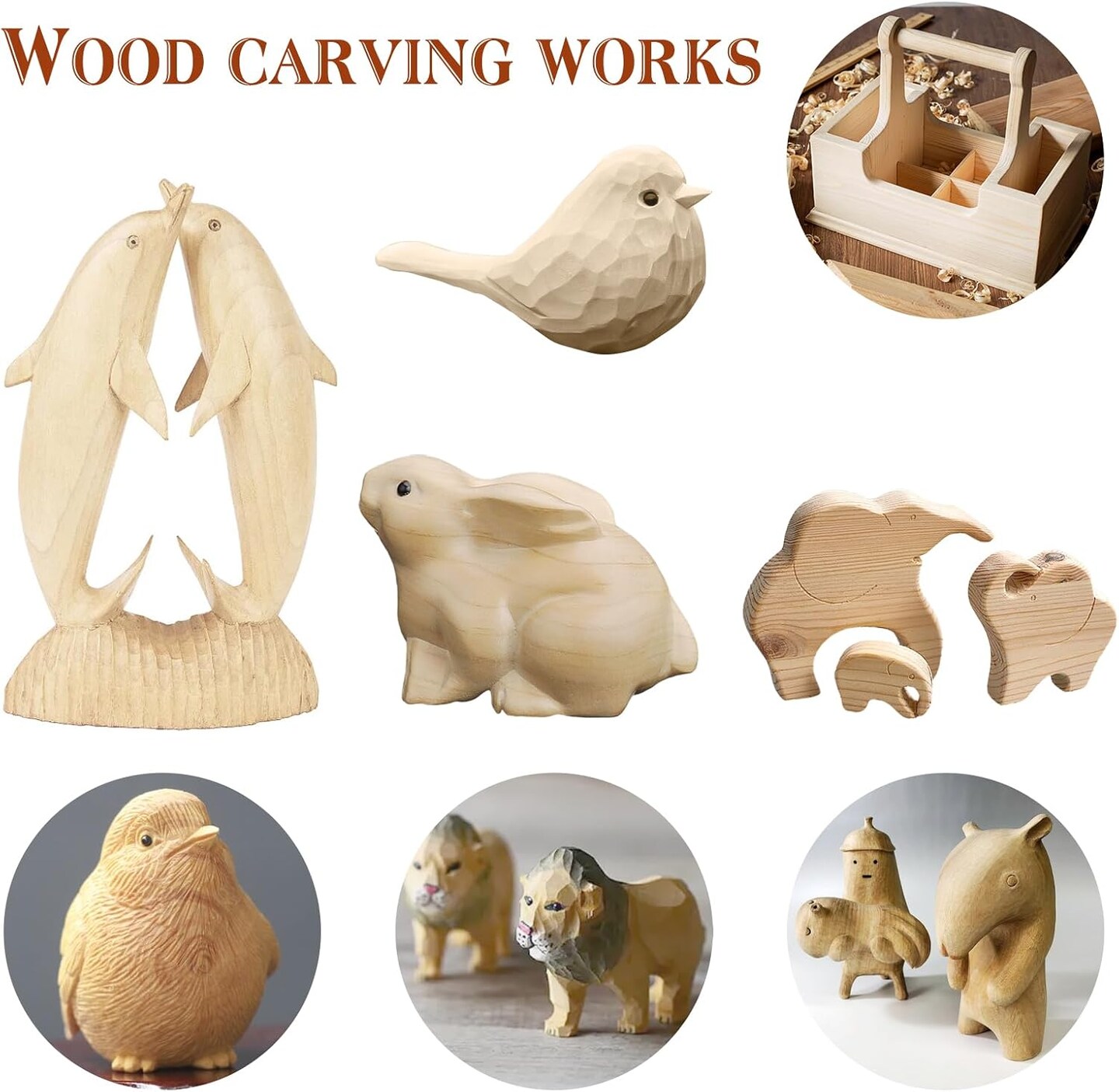 Wood Carving Kit,35-in-1 Wood Whittling Kit for Beginners,Wood Carving Knife Set Whittling Knife Wood Carving Knives Carving Tools with Large Storage Tool Bag(35PCS)