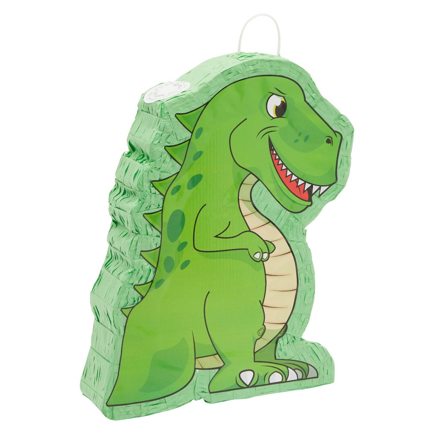 Dinosaur Pinata for Boys Birthday Party Supplies, Fun Dino Decorations, Green (Small, 13.8 x 3.0 x 13.5 in)
