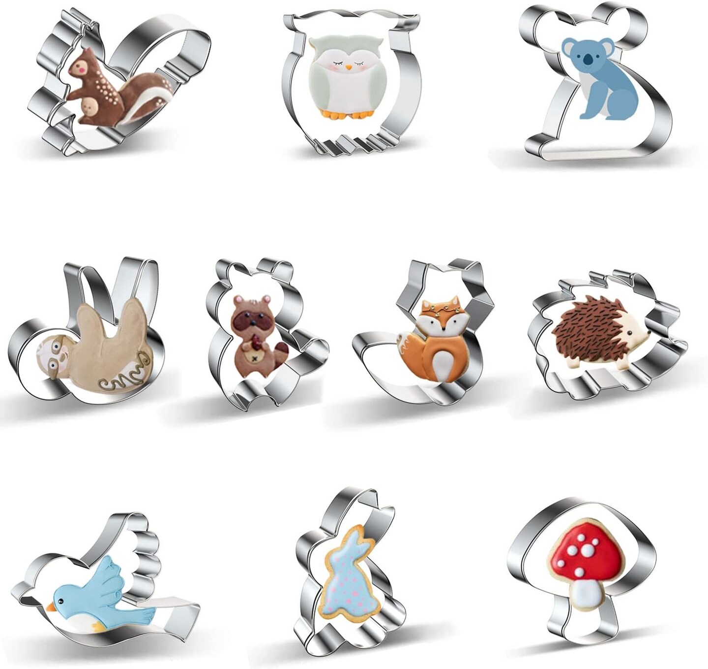 Mini Animal &#x26; Unicorn Cookie Cutter Set 26 Pieces