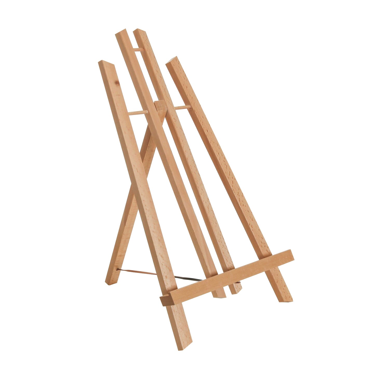 14&#x22; Medium Tabletop Display Stand A-Frame Artist Easel - Beechwood Tripod, Painting Party Easel, Portable Kids Students Classroom Table School Desktop